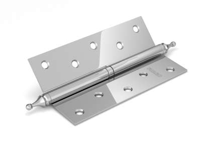 Hinge removable 4105 125x75x2,5 CP left (chrome) left