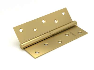 Hinge removable 4135 125x75x2,5 SB right (mat. gold) right