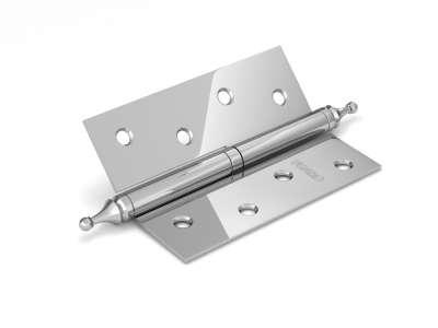 Hinge removable 4104 100x75x2,5 CP right (chrome) right
