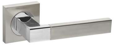 Door handles on rose 108 K01 SN/CP-3