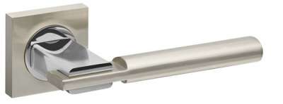 Door handles on rose 110 K01 SN/CP-3
