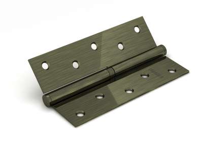 Hinge removable 4135/BL 125x75x2,5 AB left (bronze) left BLISTER