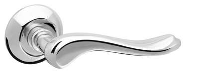 Door handles on rose 115 R02 CP-8