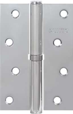 Hinge removable 1134 100*70*2.5 CP left (chrome) left
