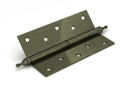 Hinge removable 4105 125x75x2,5 AB left (bronze) left